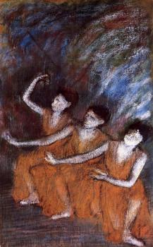 埃德加 德加 Three Dancers